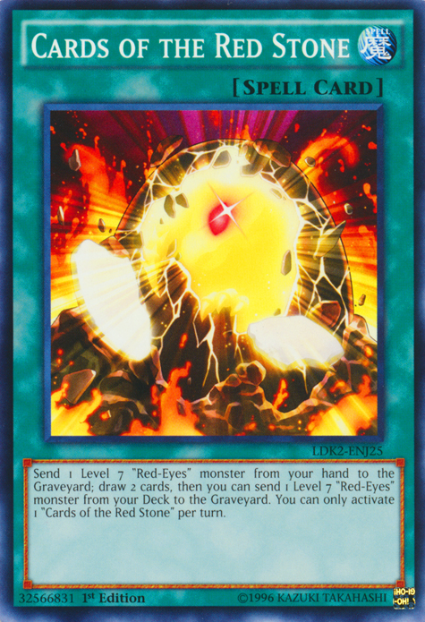 Cards of the Red Stone [LDK2-ENJ25] Common | The CG Realm