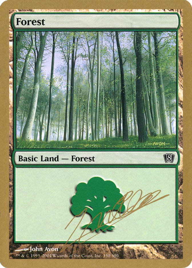 Forest (jn350) (Julien Nuijten) [World Championship Decks 2004] | The CG Realm