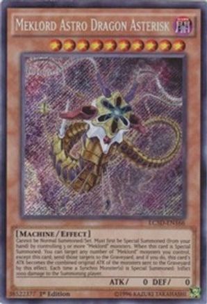 Meklord Astro Dragon Asterisk (LC5D-EN166) - Legendary Collection 5D's 1st Edition