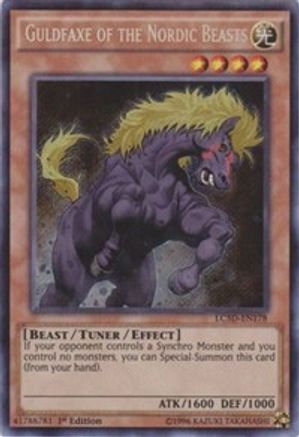 Guldfaxe of the Nordic Beasts (LC5D-EN178) - Legendary Collection 5D's 1st Edition