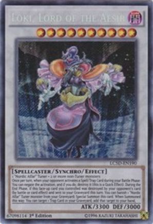 Loki, Lord of the Aesir (LC5D-EN190) - Legendary Collection 5D's 1st Edition