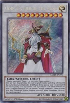 Odin, Father of the Aesir (LC5D-EN191) - Legendary Collection 5D's 1st Edition