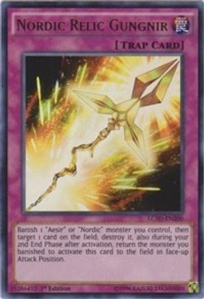 Nordic Relic Gungnir (LC5D-EN200) - Legendary Collection 5D's 1st Edition