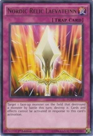 Nordic Relic Laevateinn (LC5D-EN199) - Legendary Collection 5D's 1st Edition