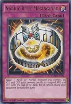 Nordic Relic Megingjord (LC5D-EN204) - Legendary Collection 5D's 1st Edition