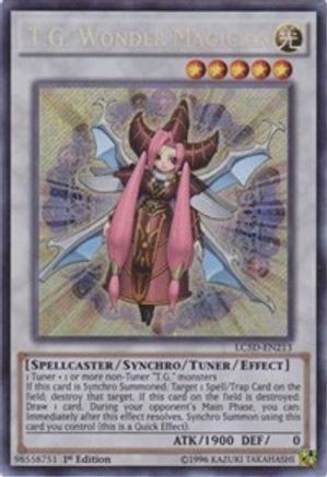 T.G. Wonder Magician (LC5D-EN213) - Legendary Collection 5D's 1st Edition