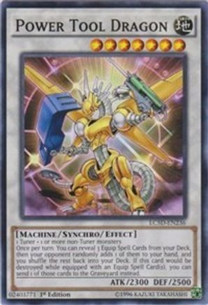 Power Tool Dragon (LC5D-EN236) - Legendary Collection 5D's 1st Edition