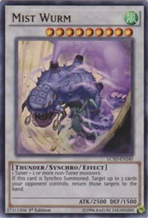 Mist Wurm (LC5D-EN240) - Legendary Collection 5D's 1st Edition