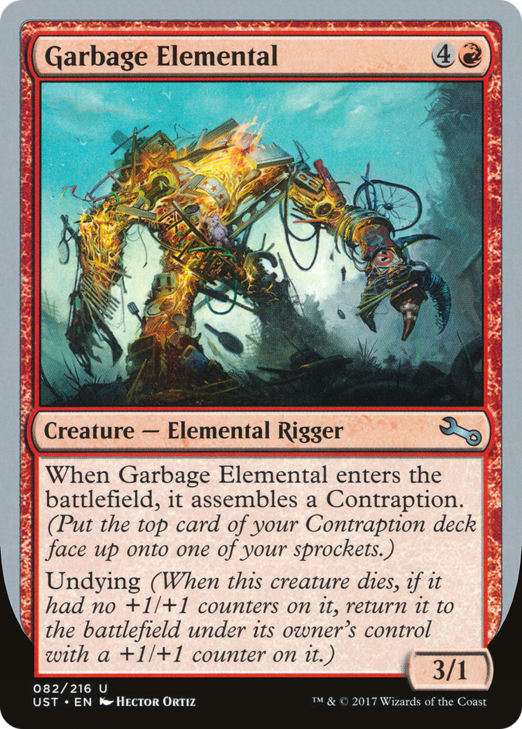 Garbage Elemental (B) (UST-082) - Unstable
