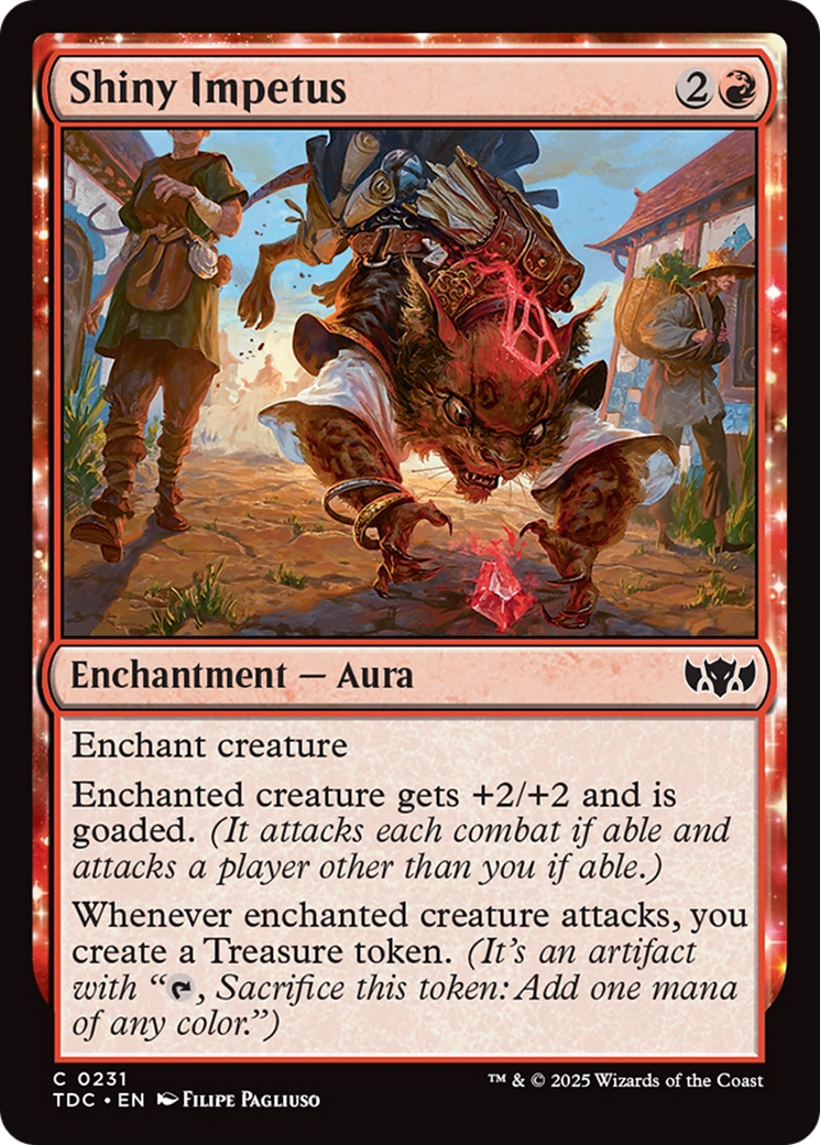 Shiny Impetus [Tarkir: Dragonstorm Commander] | The CG Realm