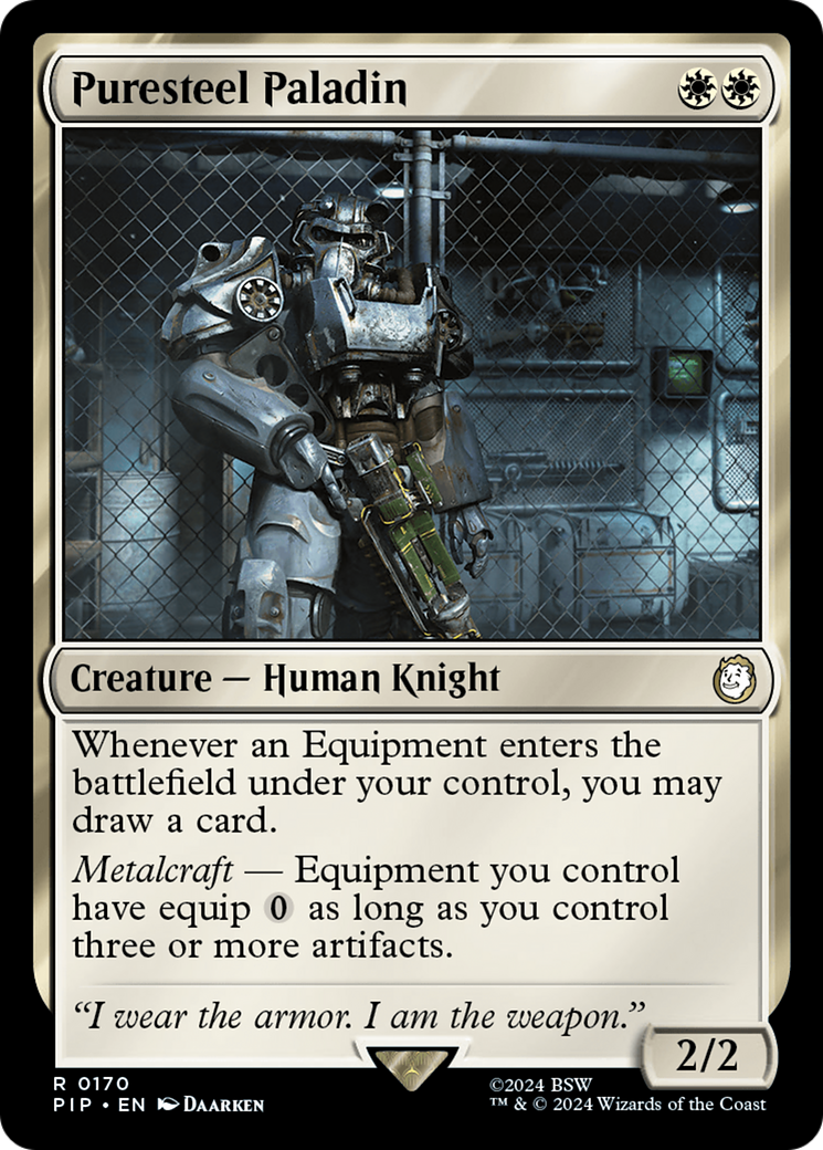 Puresteel Paladin [Fallout] | The CG Realm