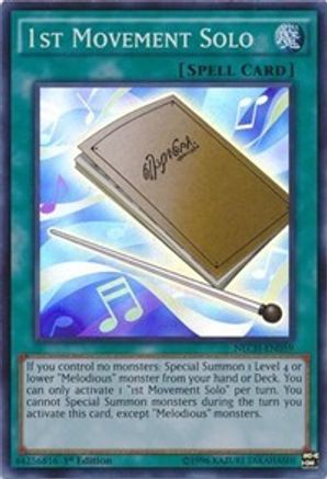 1st Movement Solo (NECH-EN059) - The New Challengers Unlimited