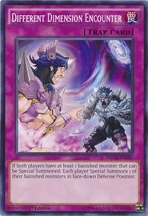Different Dimension Encounter (NECH-EN080) - The New Challengers Unlimited