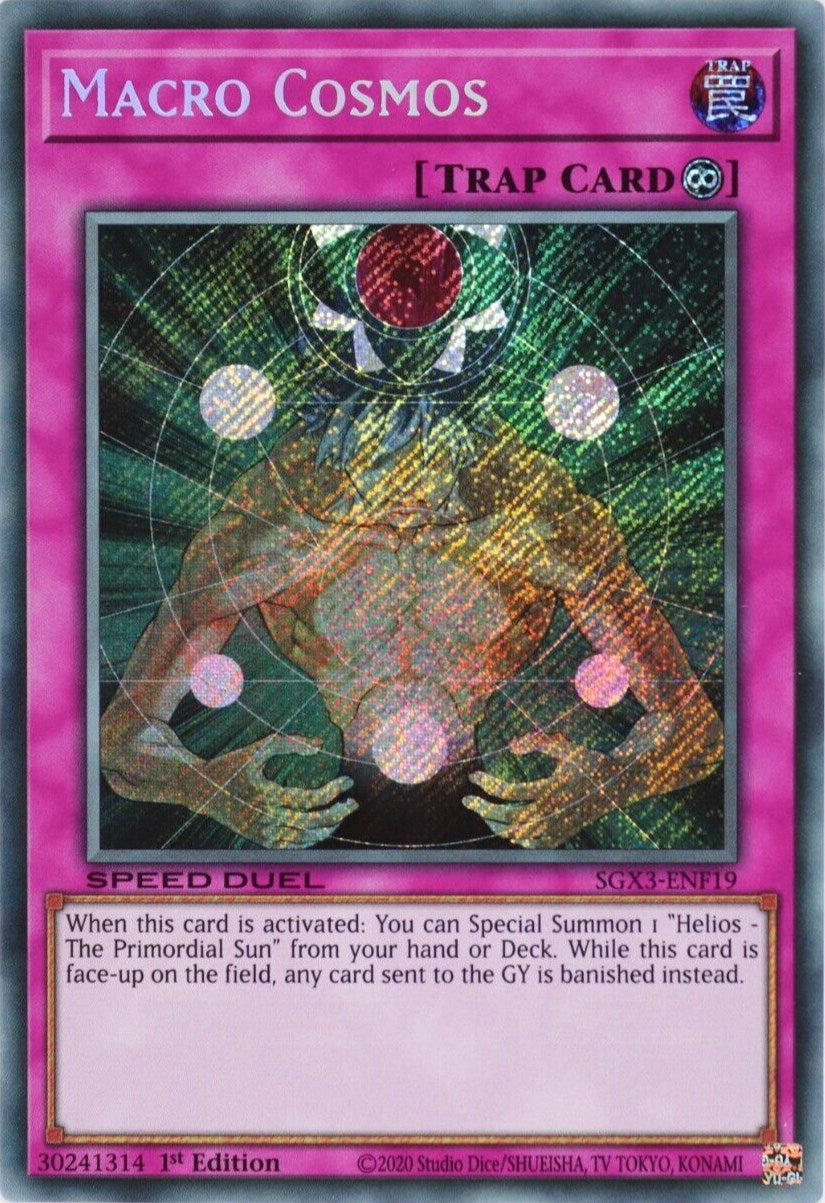 Macro Cosmos [SGX3-ENF19] Secret Rare | The CG Realm