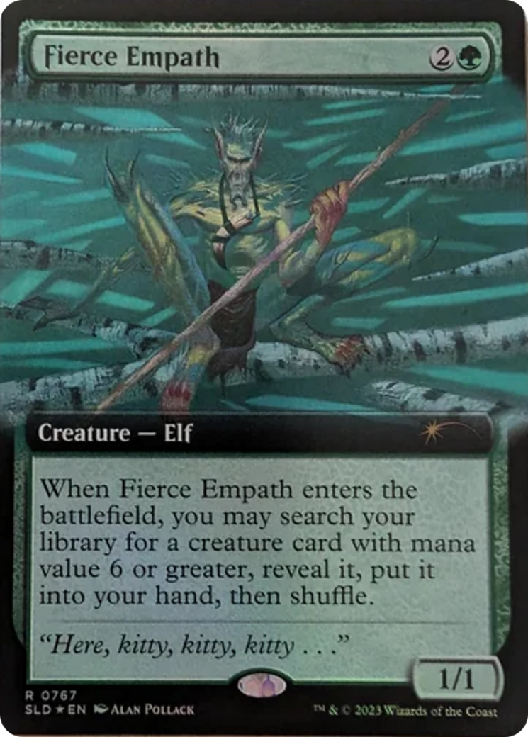 Fierce Empath (Extended Art) [Secret Lair Drop Series] | The CG Realm