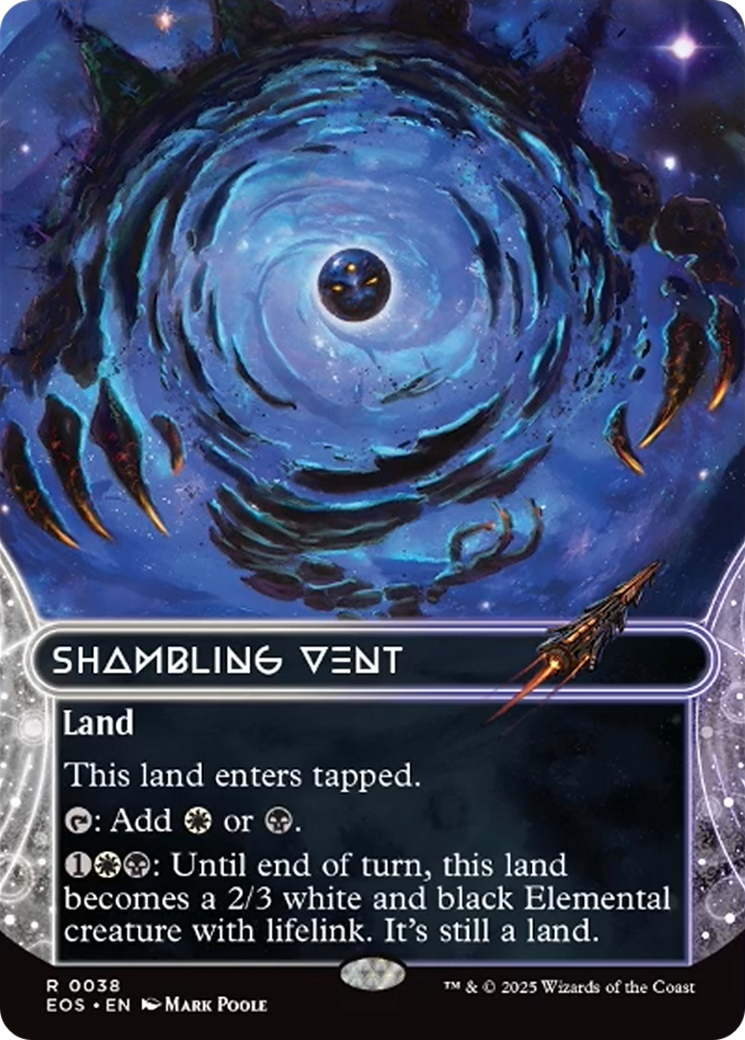 Shambling Vent (0038) (Borderless) [Edge of Eternities: Stellar Sights] | The CG Realm