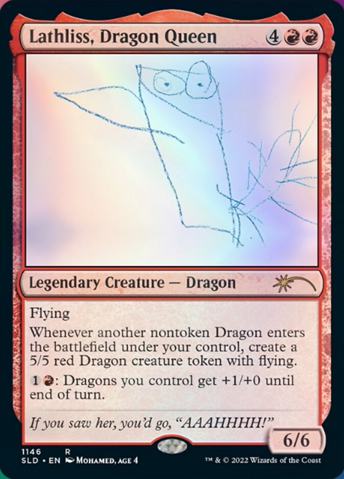 Lathliss, Dragon Queen (1146) [Secret Lair Drop Series] | The CG Realm