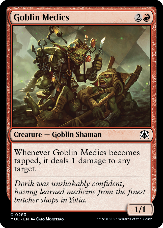 Goblin Medics [March of the Machine Commander] | The CG Realm