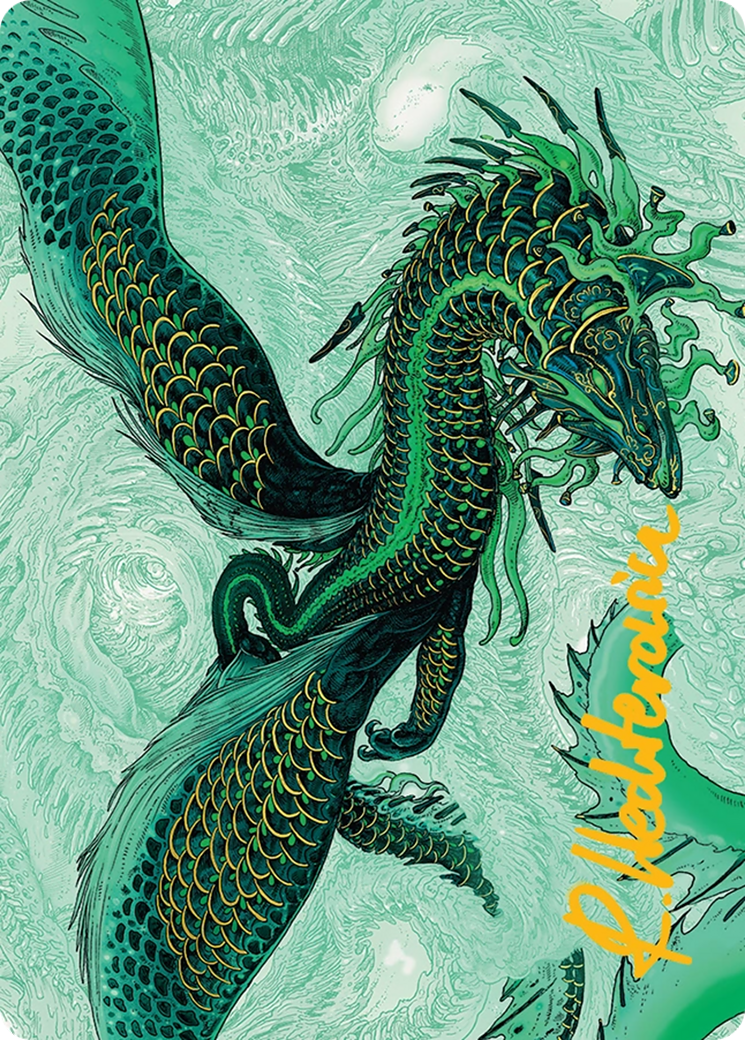 Teval, Arbiter of Virtue Art Card (38/54) [Tarkir: Dragonstorm Art Series] | The CG Realm