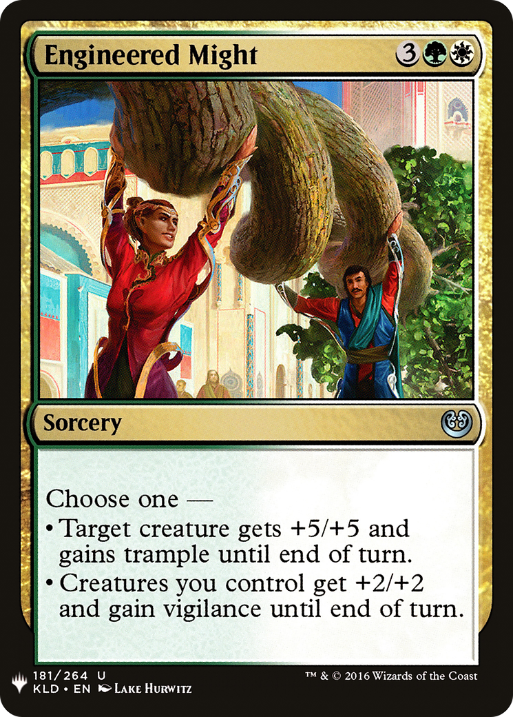 Engineered Might (LIST-KLD-181) - The List