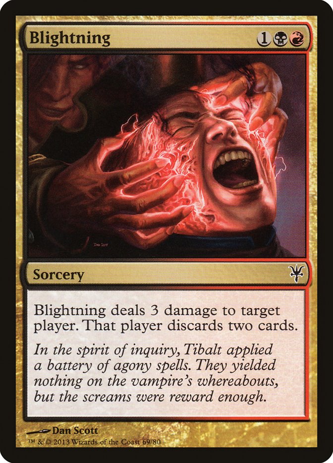 Blightning (DDK-069) - Duel Decks: Sorin vs. Tibalt