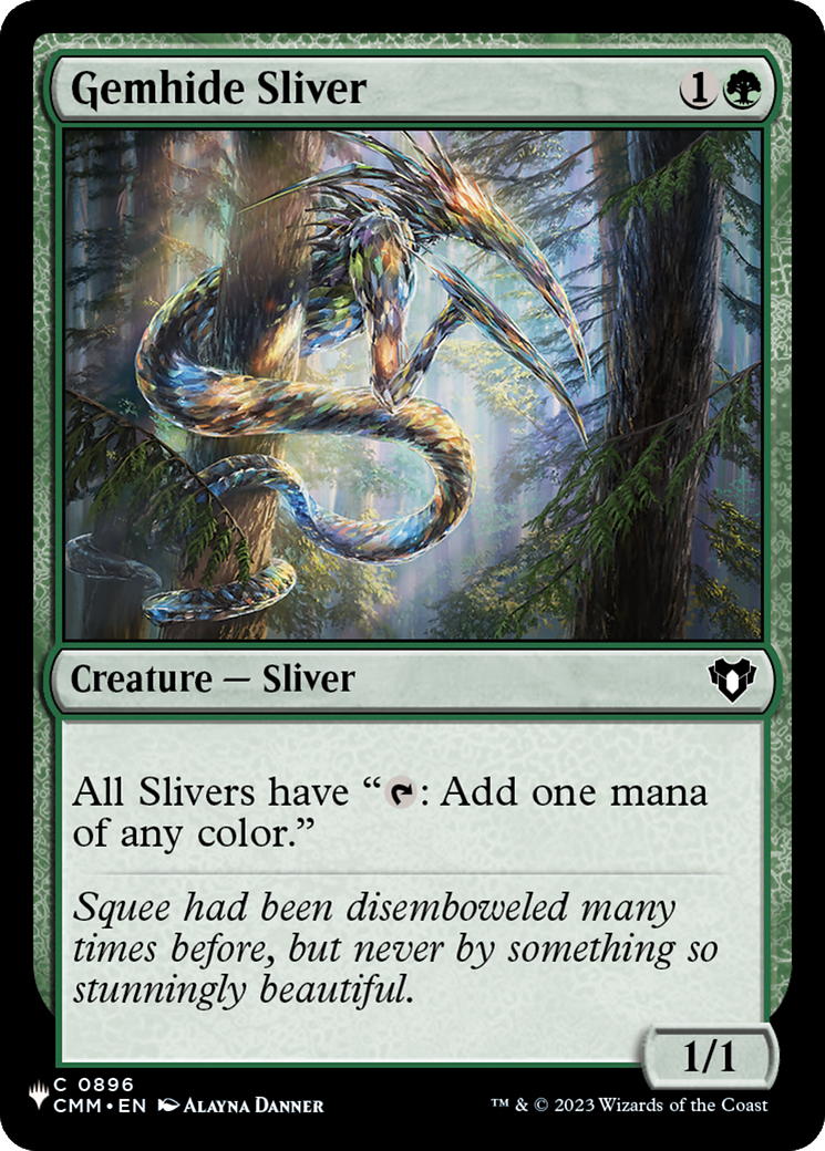 Gemhide Sliver (CMM) [The List] | The CG Realm