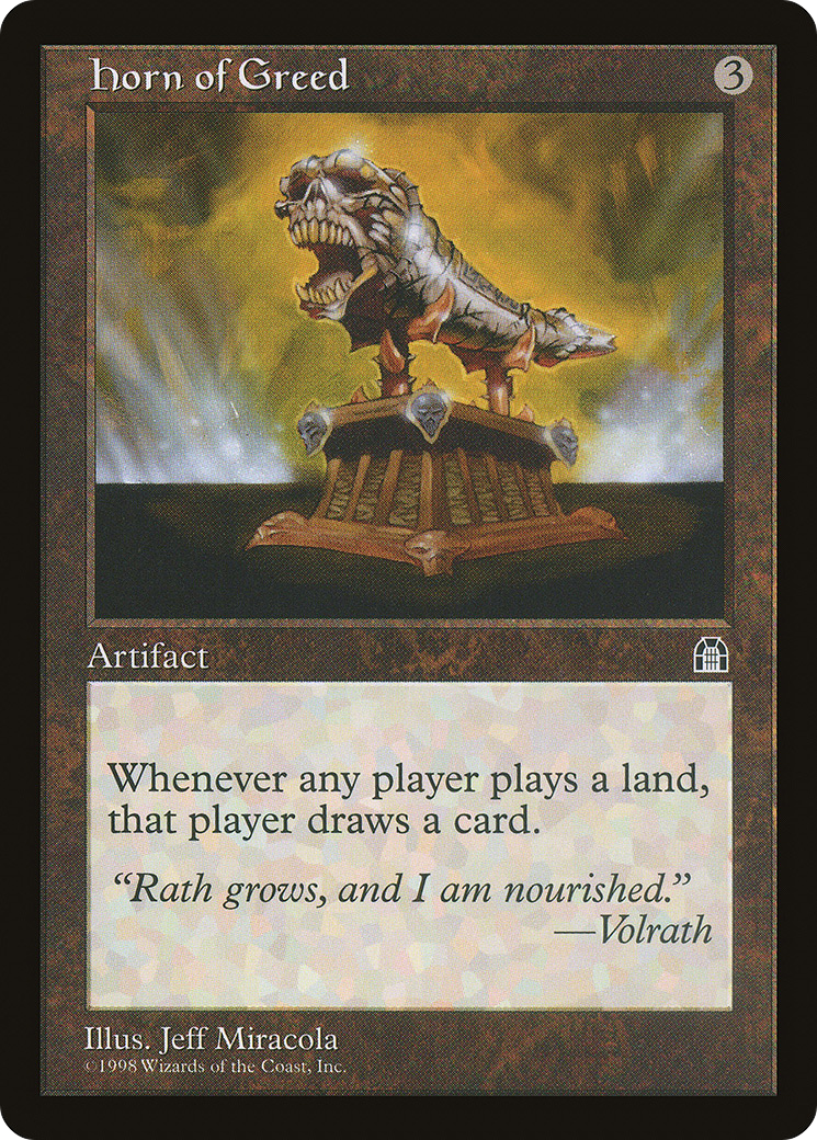 Horn of Greed (STH-) - Stronghold