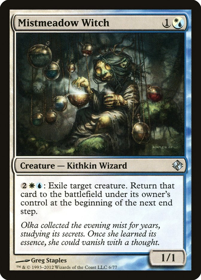 Mistmeadow Witch [Duel Decks: Venser vs. Koth] | The CG Realm