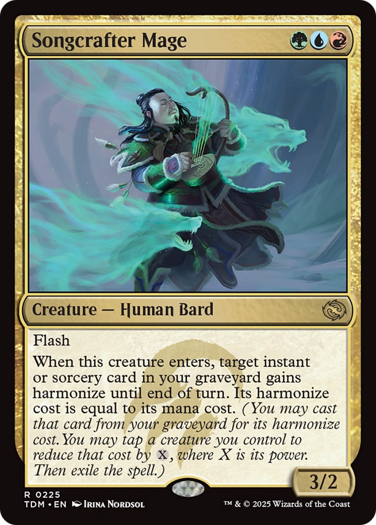 Songcrafter Mage (TDM-225) - Tarkir: Dragonstorm