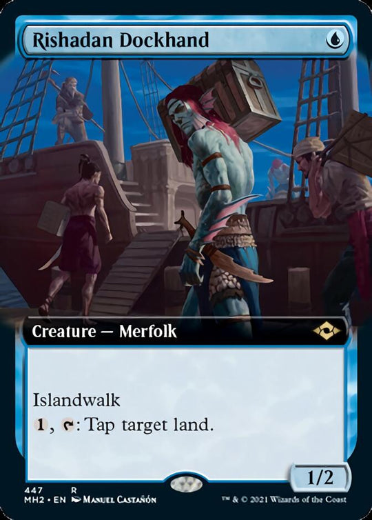 Rishadan Dockhand (Extended Art) (MH2-447) - Modern Horizons 2: (Extended Art)