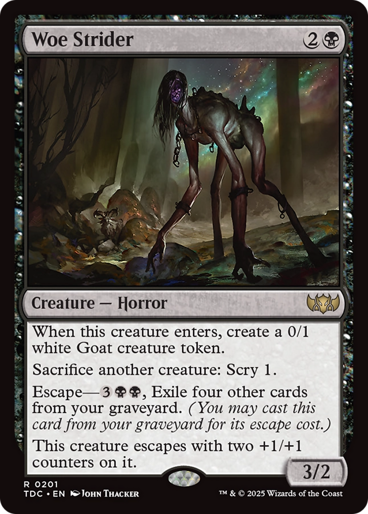 Woe Strider [Tarkir: Dragonstorm Commander] | The CG Realm