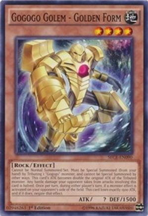 Gogogo Golem - Golden Form (SECE-EN090) - Secrets of Eternity Unlimited