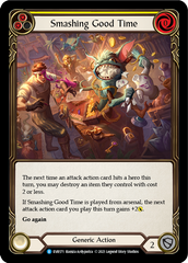 Smashing Good Time (Yellow) [EVR171] (Everfest)  1st Edition Rainbow Foil | The CG Realm