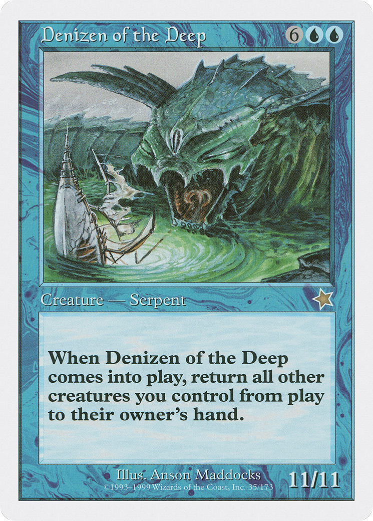 Denizen of the Deep (S99-035) - Starter 1999