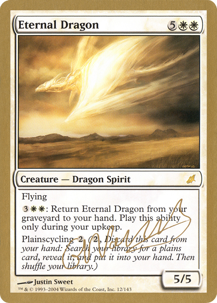 Eternal Dragon - 2004 Gabriel Nassif (SCG) (WCD-) - World Championship Decks 2004