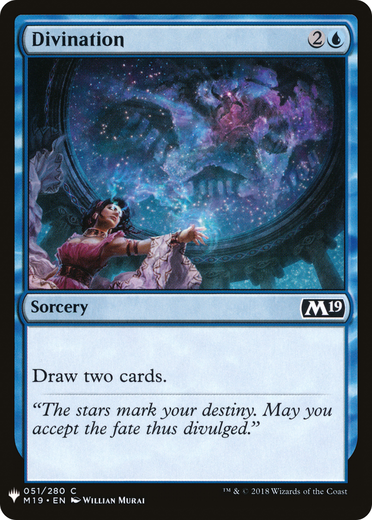 Divination (LIST-M19-51) - The List