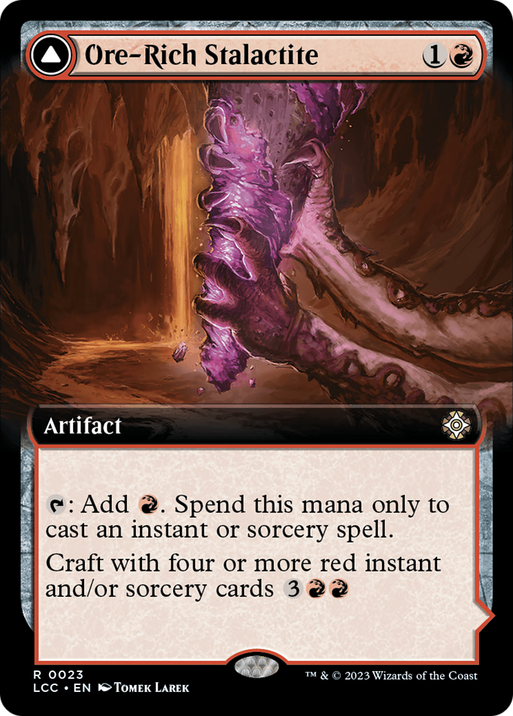 Ore-Rich Stalactite (Extended Art) [The Lost Caverns of Ixalan Commander] | The CG Realm