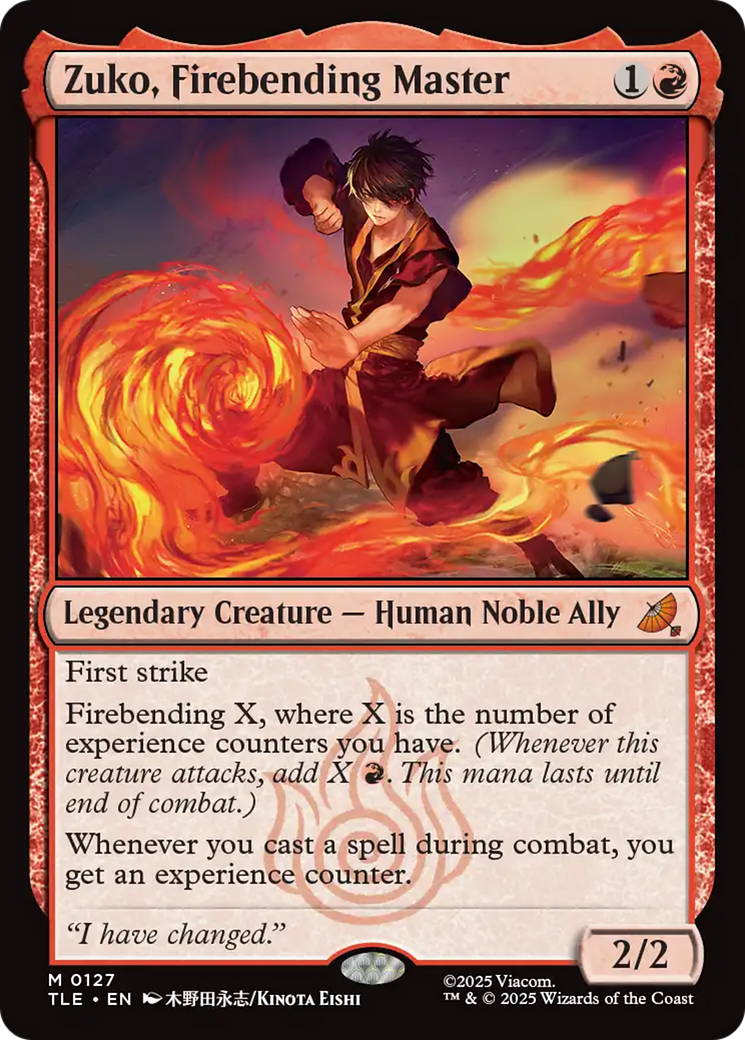 Zuko, Firebending Master [Avatar: The Last Airbender: Eternal-Legal] | The CG Realm