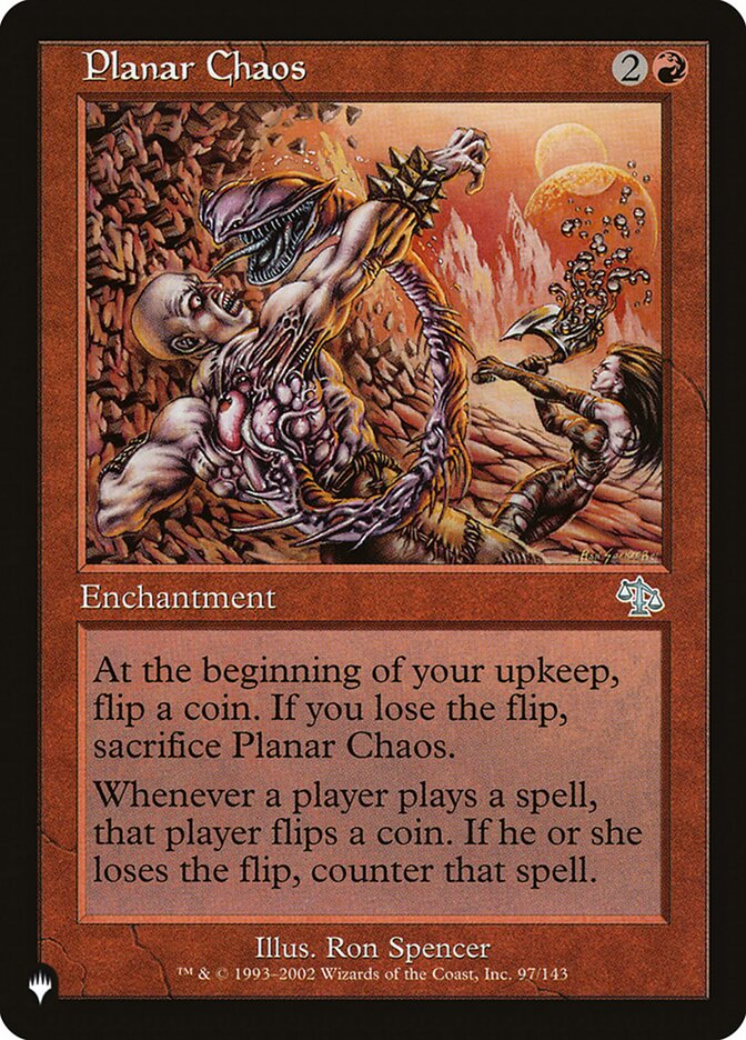 Planar Chaos [Secret Lair: Heads I Win, Tails You Lose] | The CG Realm