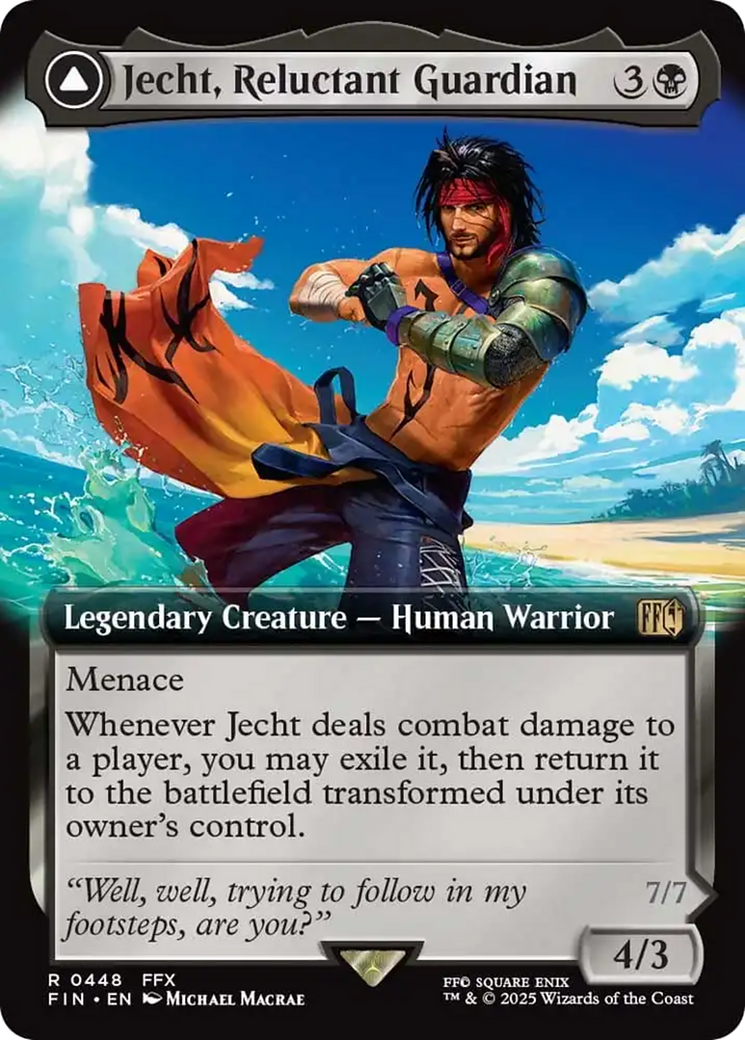 Jecht, Reluctant Guardian // Braska's Final Aeon (Extended Art) [FINAL FANTASY] | The CG Realm