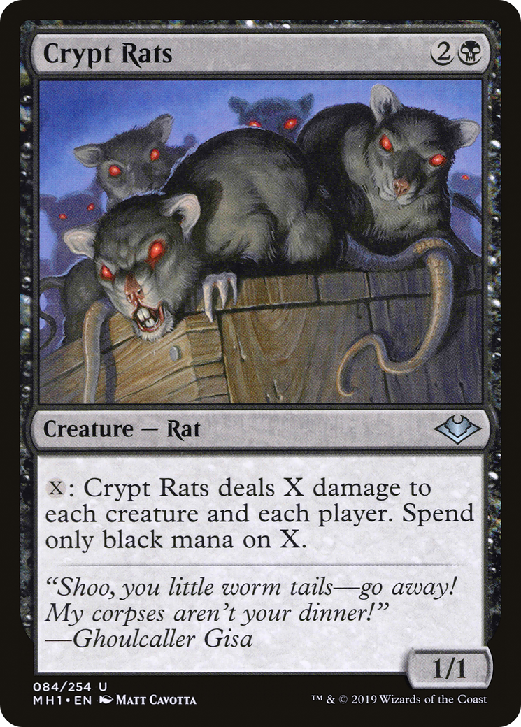 Crypt Rats (MH1-084) - Modern Horizons