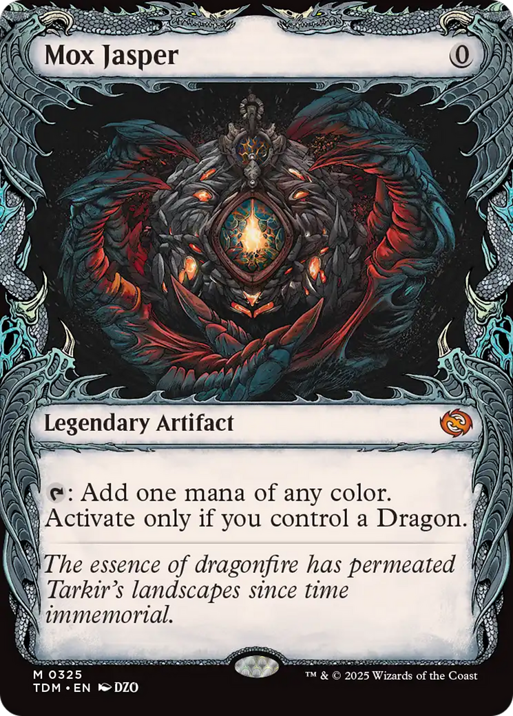 Mox Jasper (Showcase) [Tarkir: Dragonstorm] | The CG Realm