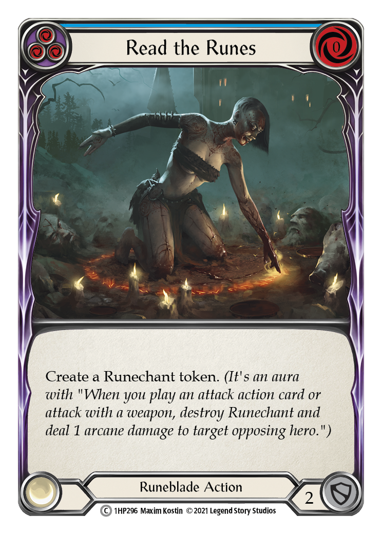 Read the Runes (Blue) [1HP296] (History Pack 1) | The CG Realm
