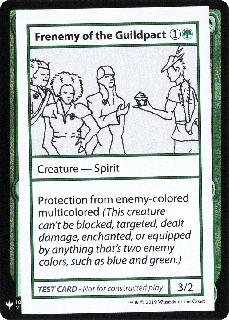 Frenemy of the Guildpact (CMB1-) - Mystery Booster Playtest Cards 2019