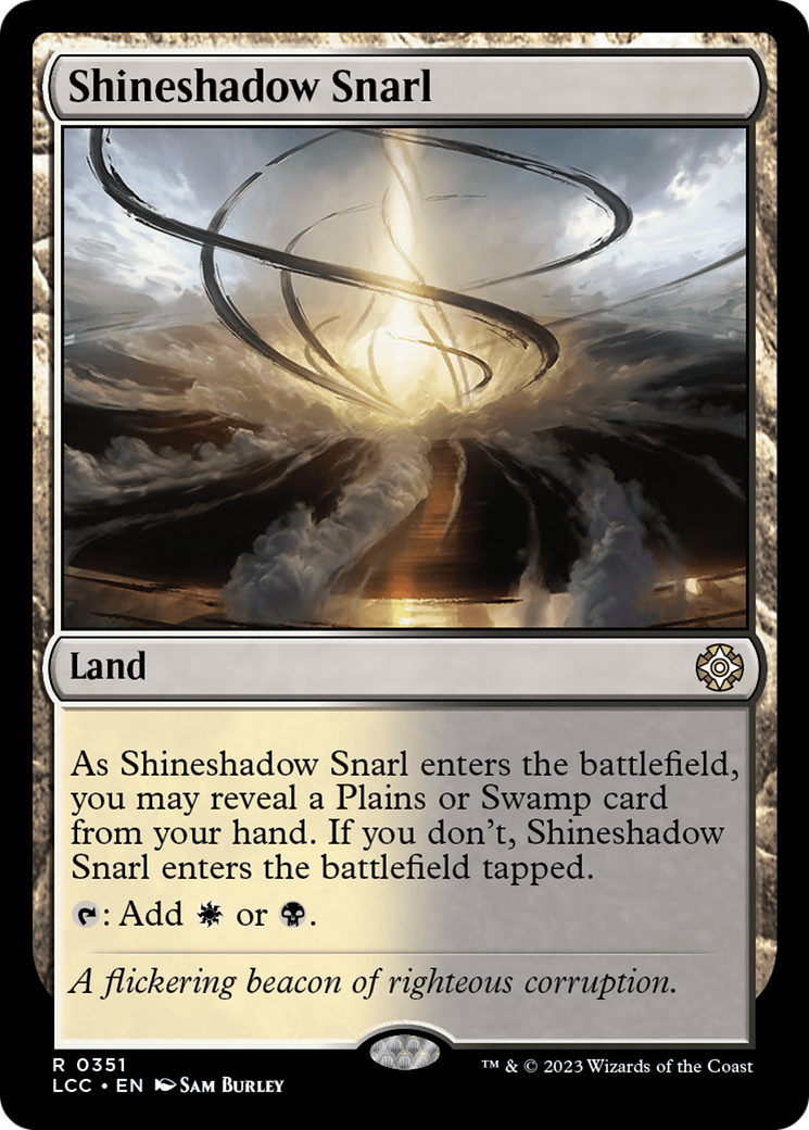Shineshadow Snarl [The Lost Caverns of Ixalan Commander] | The CG Realm