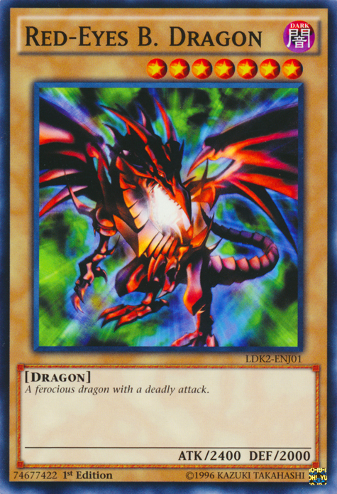 Red-Eyes B. Dragon [LDK2-ENJ01] Common | The CG Realm