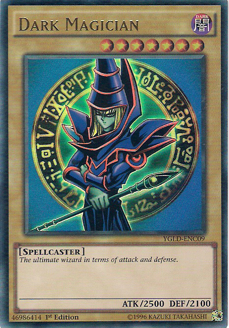 Dark Magician [YGLD-ENC09] Ultra Rare | The CG Realm