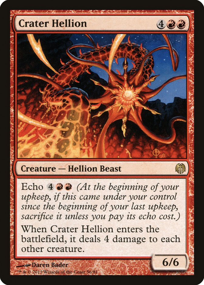 Crater Hellion [Duel Decks: Heroes vs. Monsters] | The CG Realm