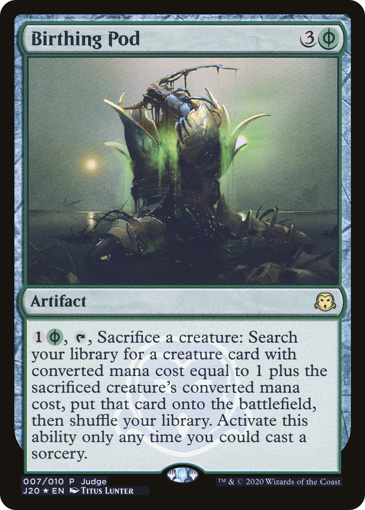 Birthing Pod (JDG-007) - Judge Gift Cards 2020 Foil