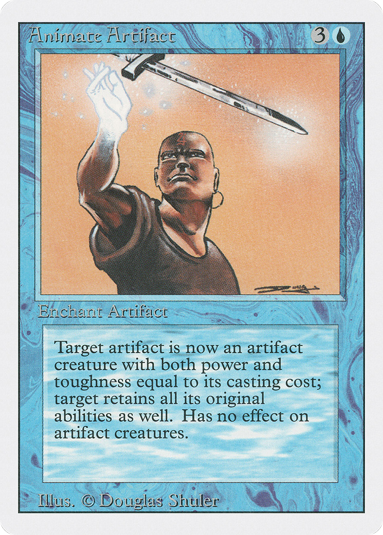 Animate Artifact (3ED-) - Revised Edition